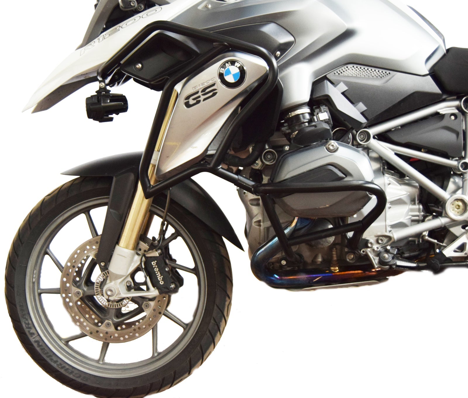 Isotta Upper Crash Protection Bars | Black | BMW R 1200 GS 2013>2018 - Shop name