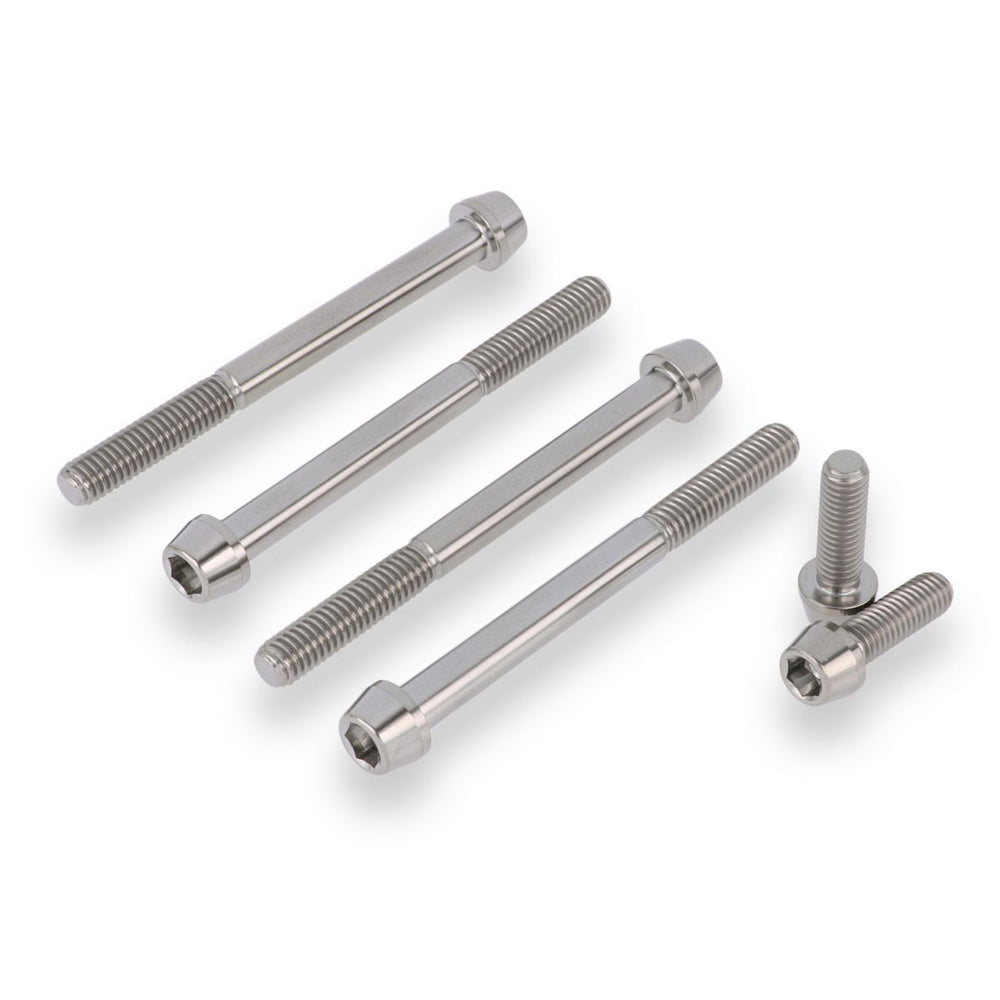 CNC Racing Screw Kit Cover Dry Clutch - Titanium for Ducati - Pyramid Motorcycle Accessories