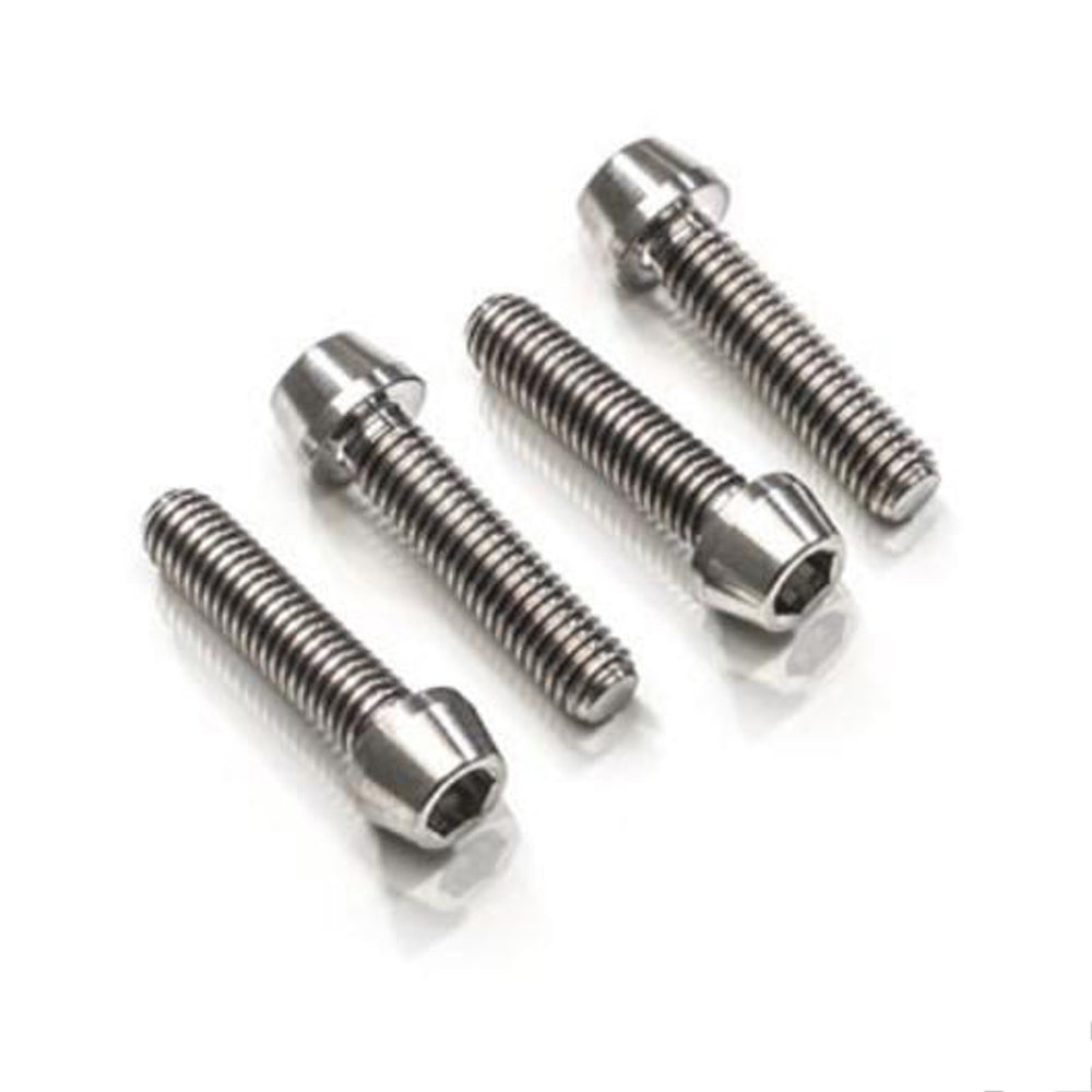 CNC Racing Front Fender Screws Set M6X16 (4 Pz) - Titanium - Pyramid Motorcycle Accessories