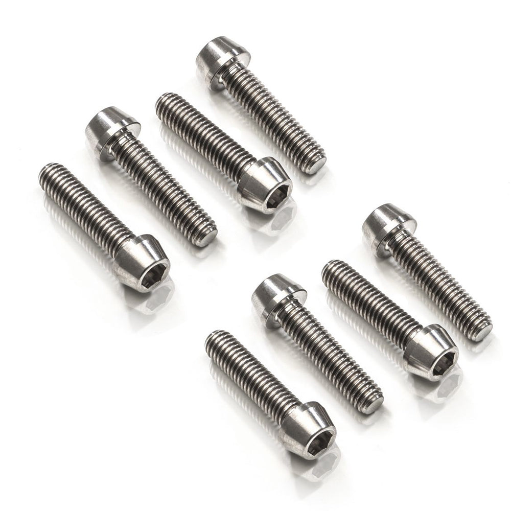 CNC Racing Bottom Yoke Screw Kit - Titanium for Ducati 848/1098/1198 - Pyramid Motorcycle Accessories