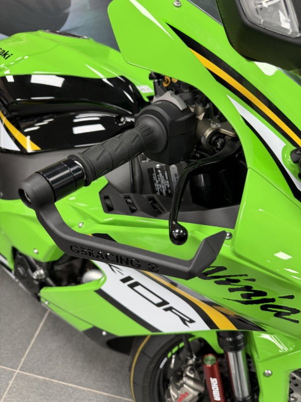 GBRacing M8 Threaded Brake Lever Guard, 20mm Spacer with 6mm Recess, 160mm Mould | Kawasaki ZX-10R 2025>Current - Pyramid Motorcycle Accessories