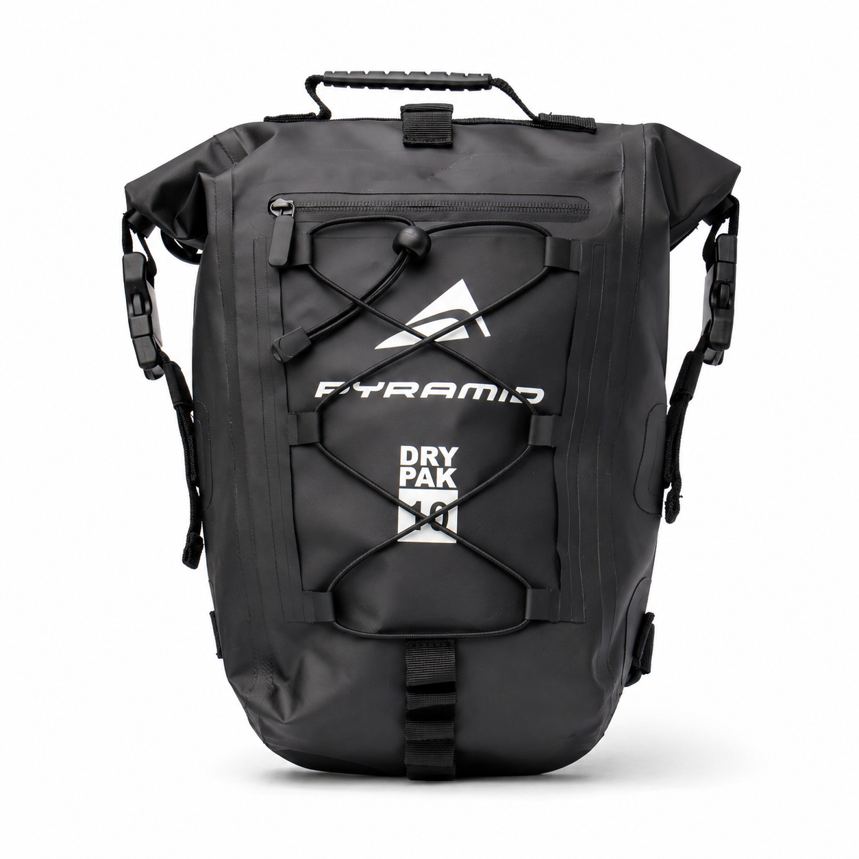 Pyramid Waterproof 10L Motorcycle Tail-PAK???? | Black - Pyramid Motorcycle Accessories