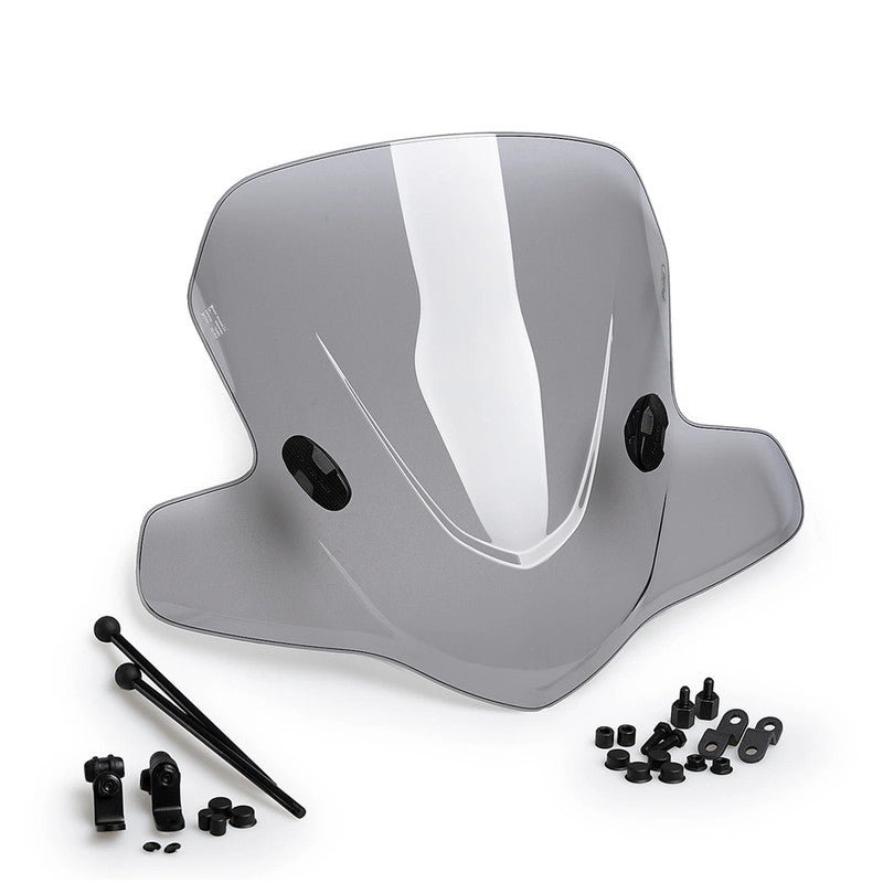 Puig Windshield City Touring | Light Smoke | Derbi M1316H
