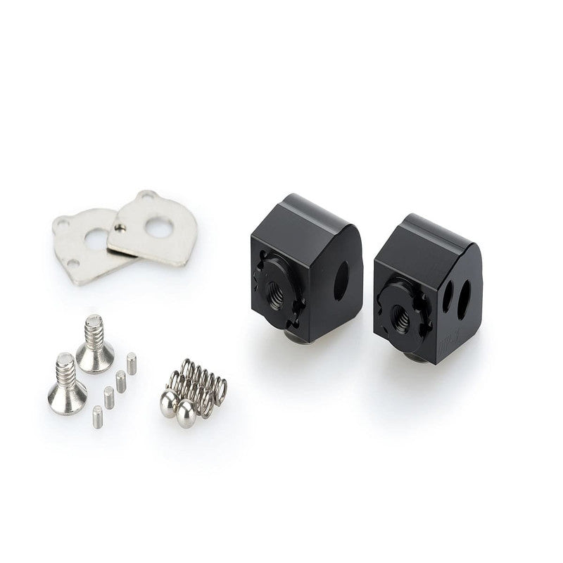 Puig Adaptor Adjustable Passenger Footpeg | Black | KTM