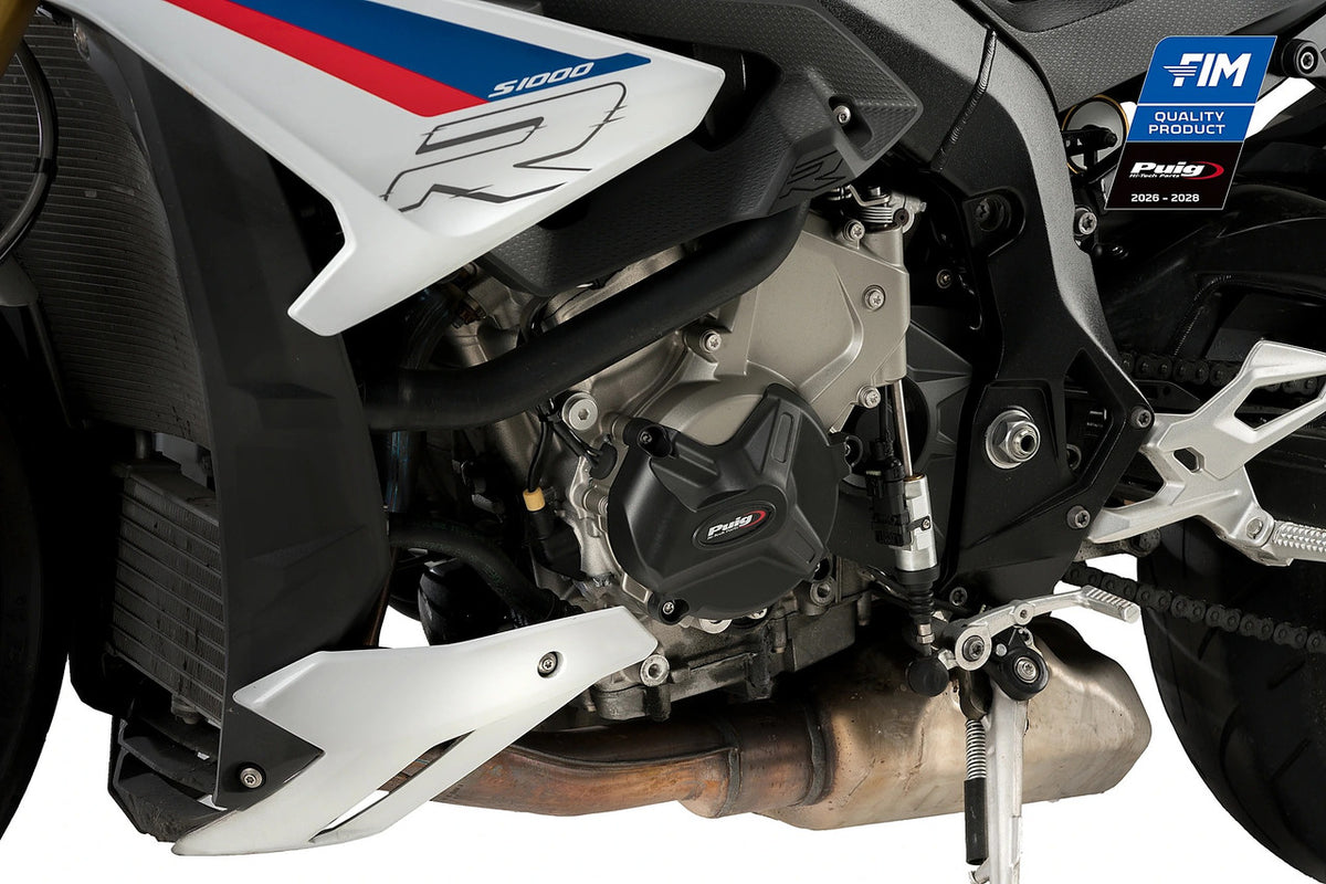 Puig KIT 3 Engine Covers Track | Black | BMW S 1000 R/RR