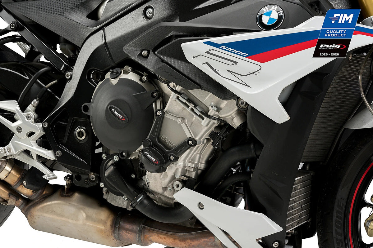 Puig KIT 3 Engine Covers Track | Black | BMW S 1000 R/RR