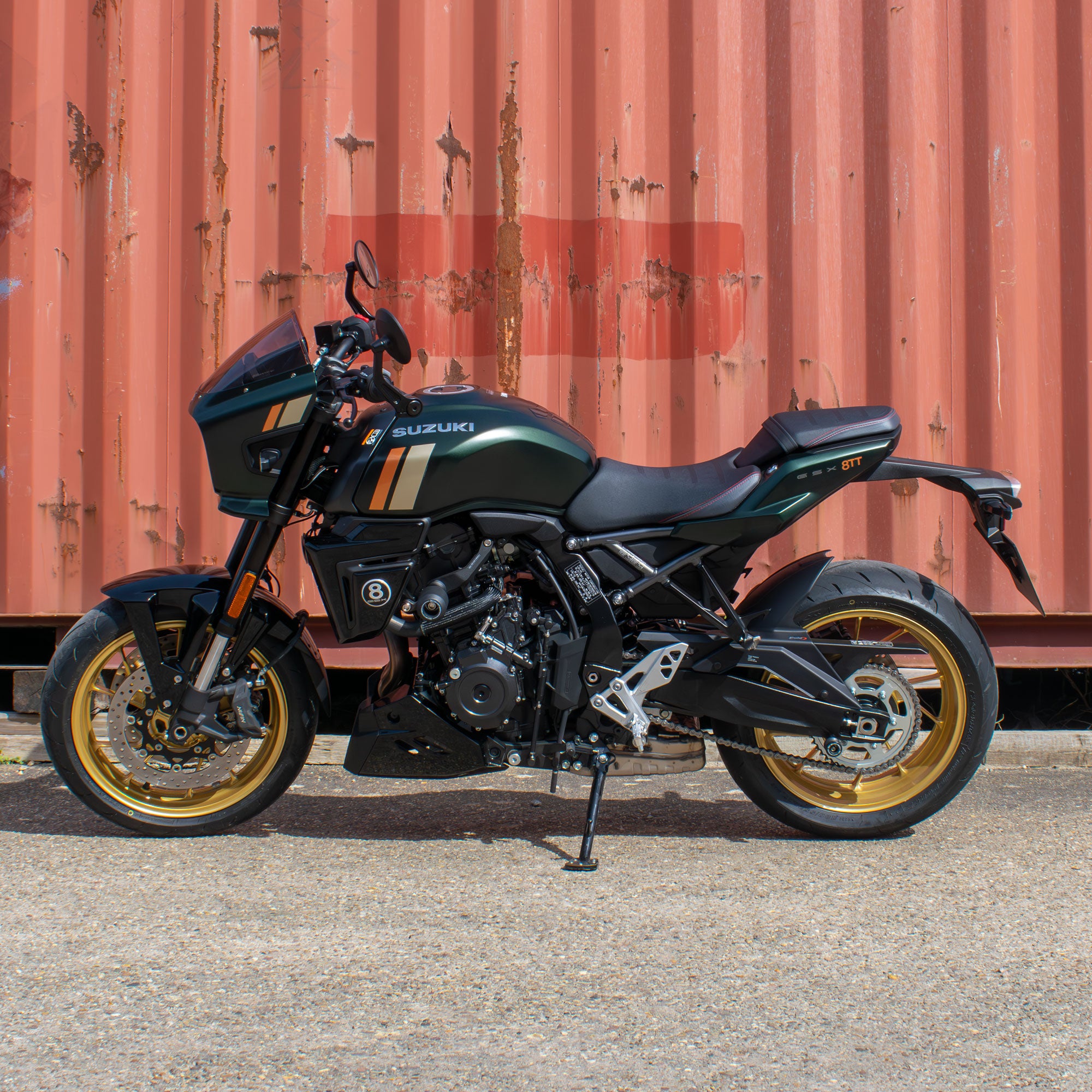 Puig Hugger | Matte Black | Suzuki GSX-8R/8S/8TT - Pyramid Motorcycle Accessories