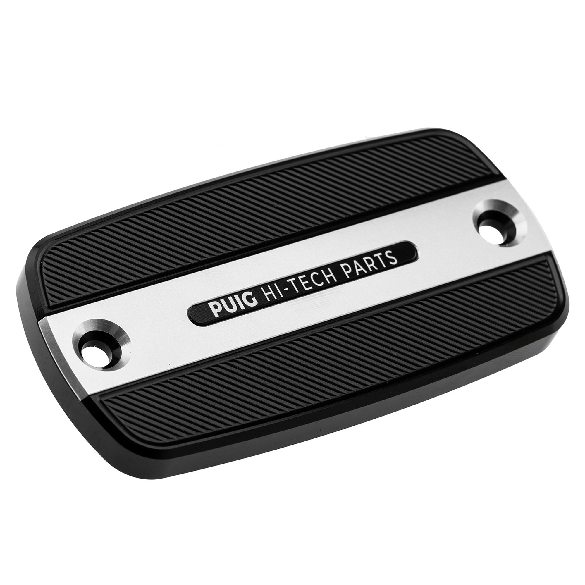 Puig Front Brake Fluid Reservoir Cover | Silver | Kymco AK550 Premium 2024>Current - Pyramid Motorcycle Accessories