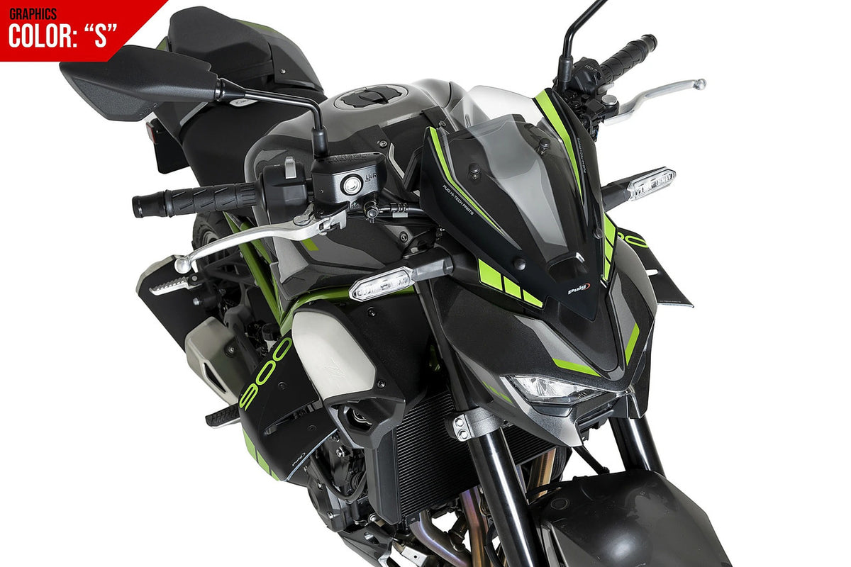 Puig Spoilers D12 | Graphics | Kawasaki Z 900 2025>2026