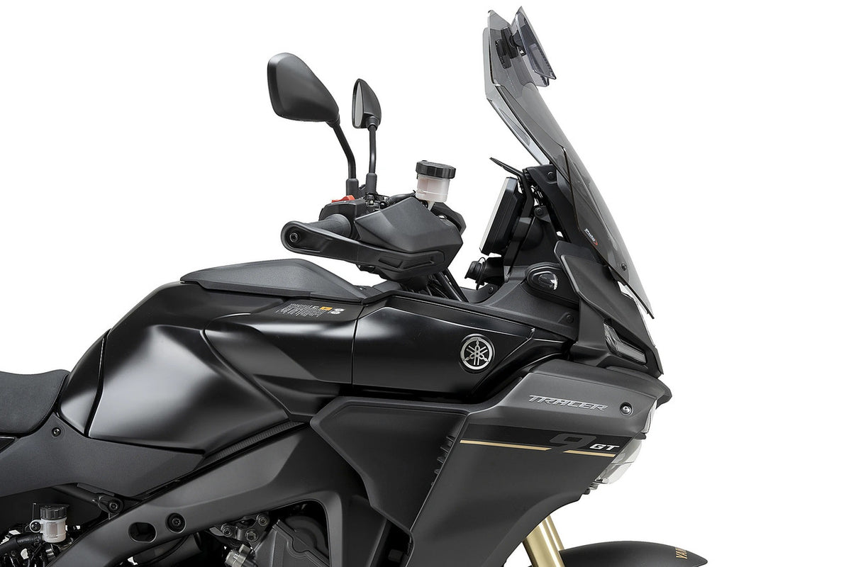 Puig Touring Windshield Screen with Visor | Light Smoke | Yamaha Tracer 9 GT 2025>2026