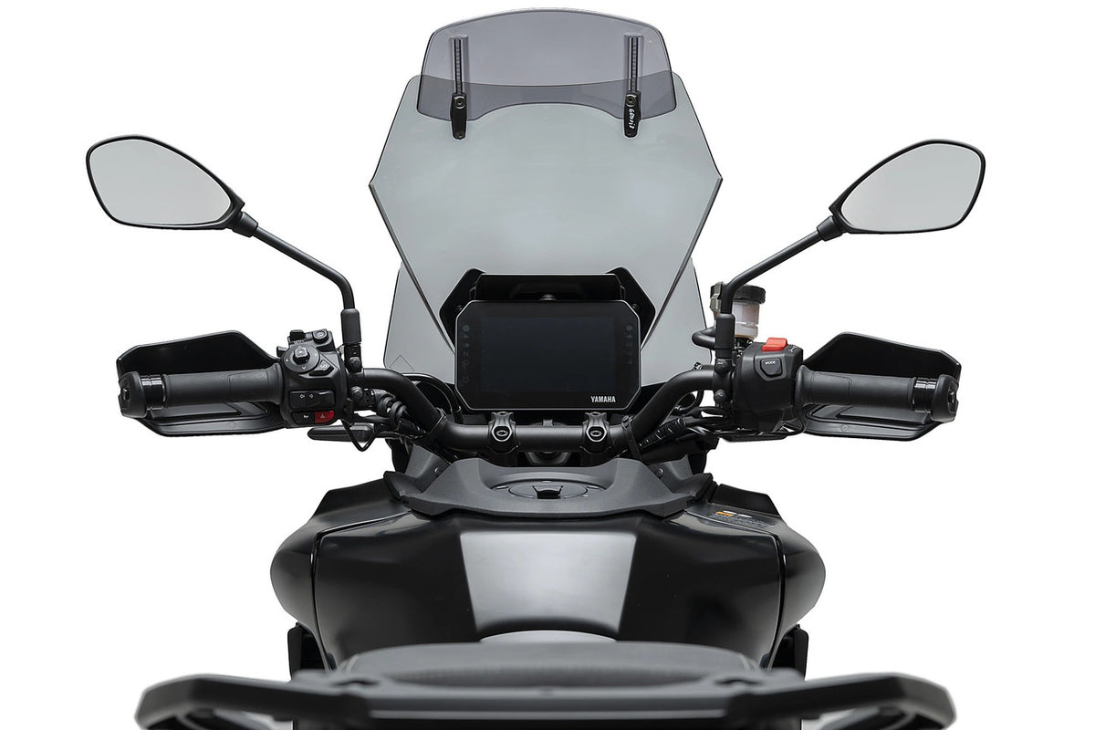Puig Touring Windshield Screen with Visor | Light Smoke | Yamaha Tracer 9 GT 2025>2026
