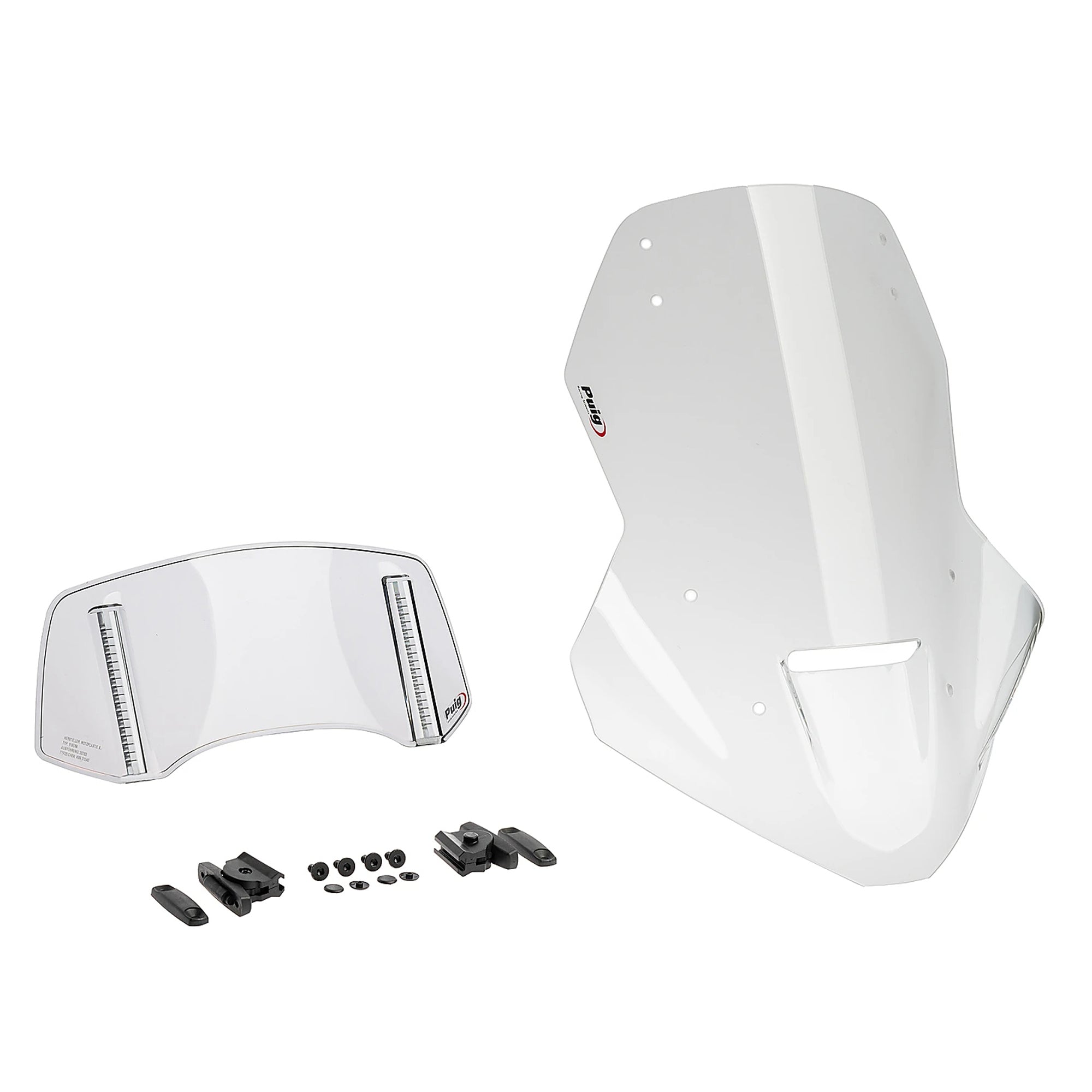 Puig Touring Screen with Visor | Clear | Honda NC 750 X 2025>Current - Pyramid Motorcycle Accessories