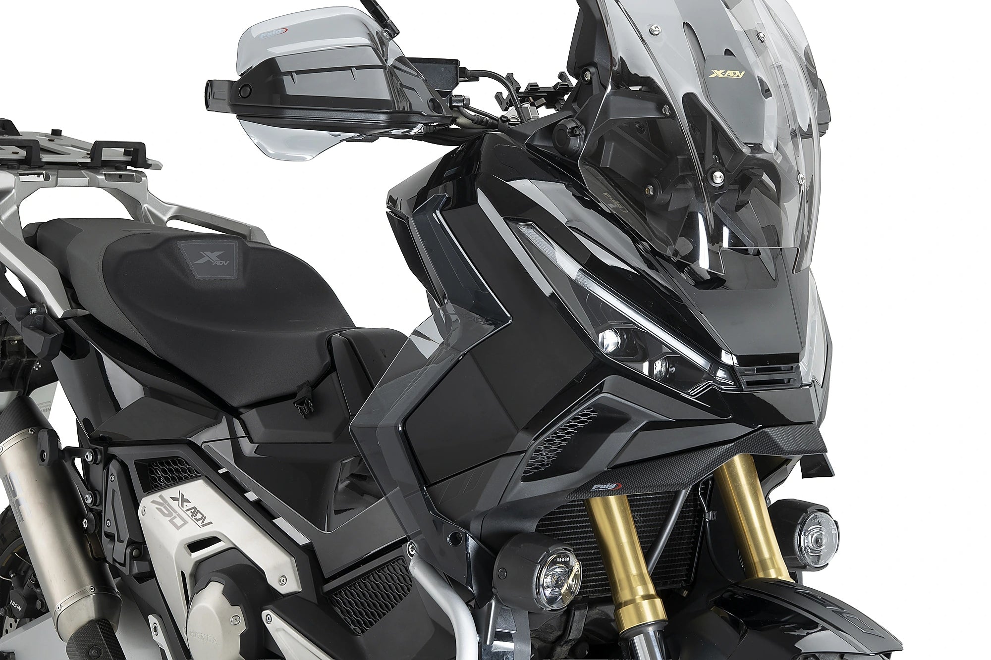 Puig Naked Frontal Wing | Carbon Look | Honda X-Adv 2025>Current - Pyramid Motorcycle Accessories