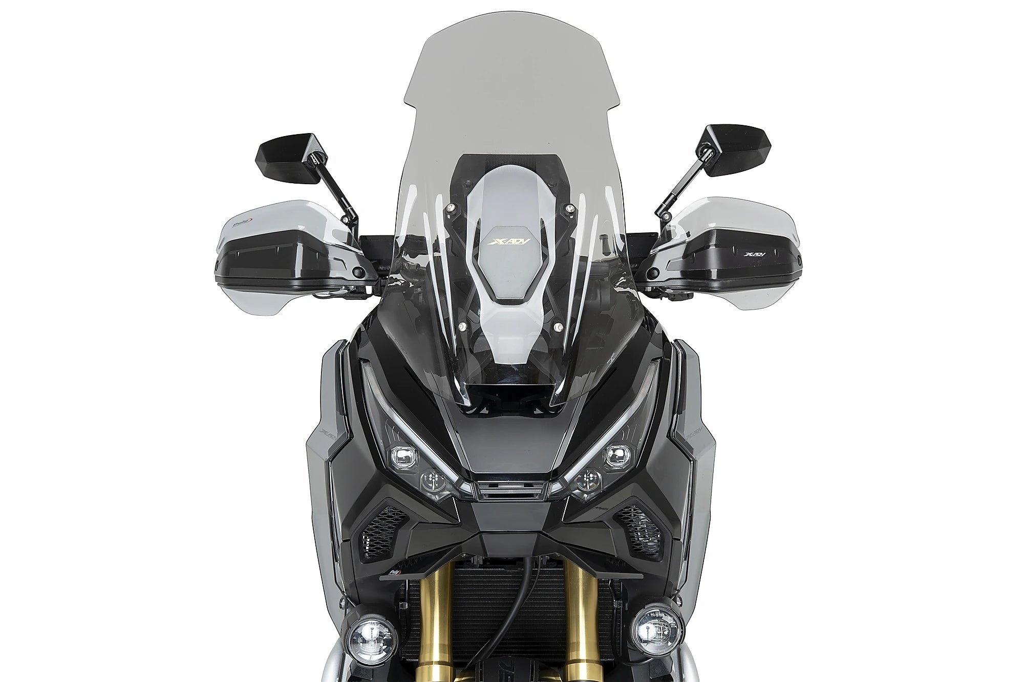 Puig Naked Frontal Wing | Gloss Black | Honda X-Adv 2025>Currentย -ย ย Pyramid Motorcycle Accessories