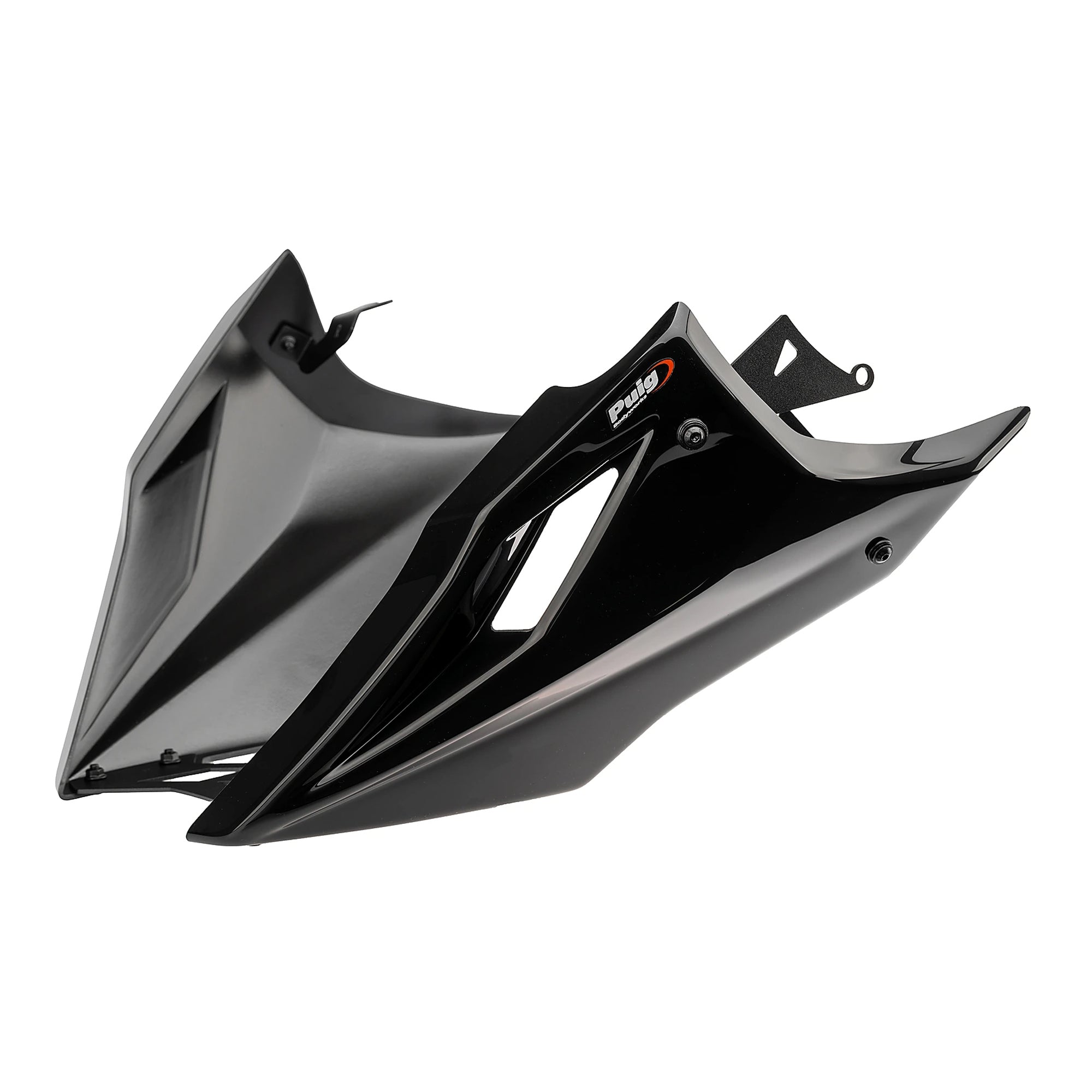 Puig Belly Pan | Gloss Black | Kawasaki Z 900/900 SE 2025>Current - Pyramid Motorcycle Accessories