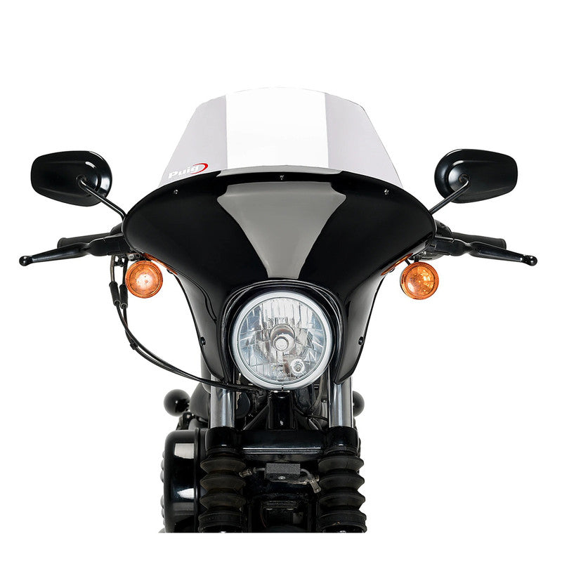 Puig Windshield Touring Batwing SML | Clear | Harley Davidson Sportster 883 Iron (XL883N) 2009>2022