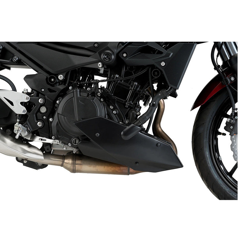 Puig Engine Spoiler | Matt Black | Kawasaki Z 400 2019>2020