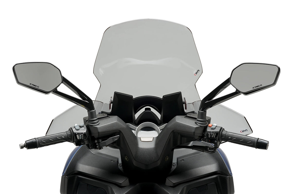 Puig Windshield V-Tech Line Touring | Light Smoke | Kymco Xciting 400i/400