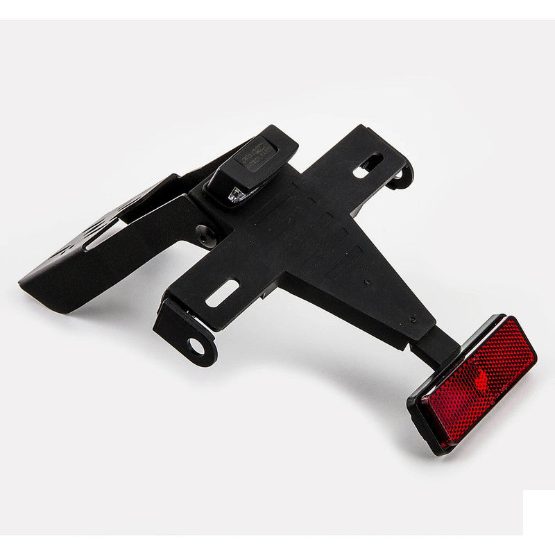 Puig License Plate Holders | Black | Yamaha YZF-R6 2006>2007