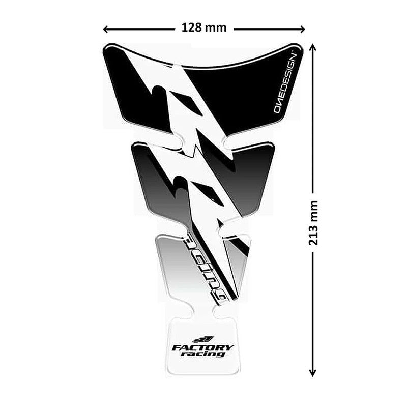 Puig Spirit Tank Pads | Black | Suzuki M4225N