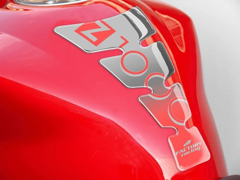 Puig Spirit Tank Pad | Silver | Kawasaki Z 1000 2003>2018