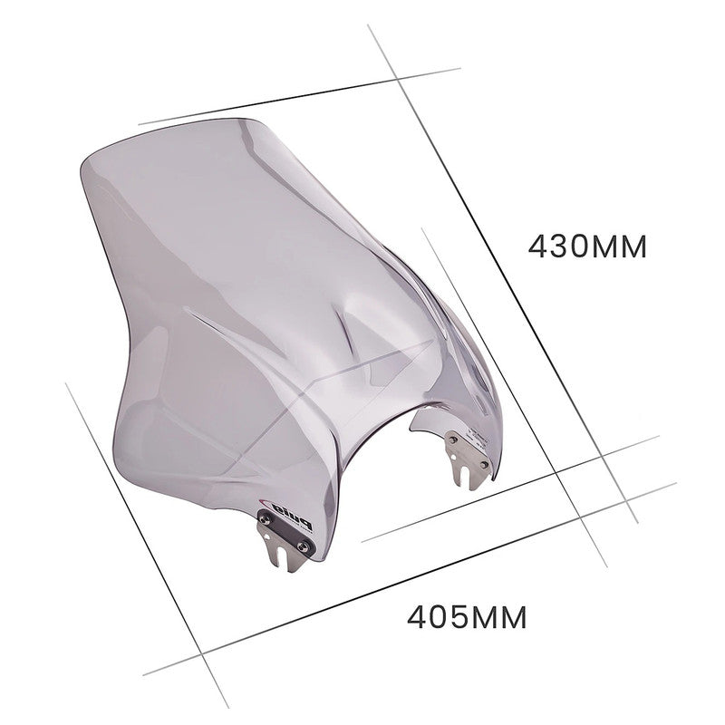Puig Plus Windshield | Light Smoke | Honda CB 600 F Hornet 2003>2004