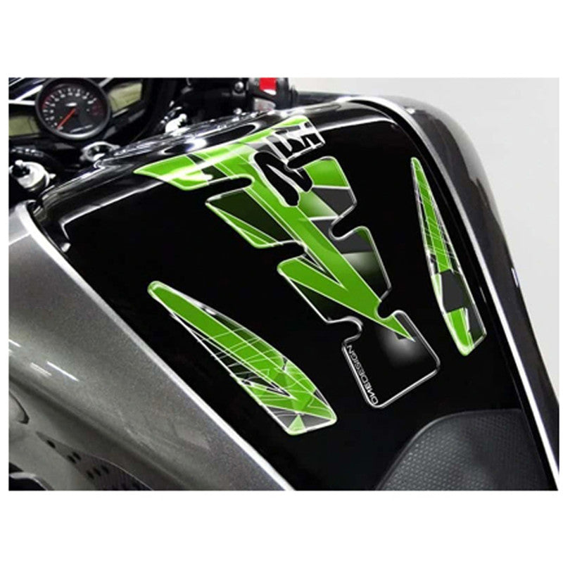 Puig Wings Tank Pads | Green | Kawasaki