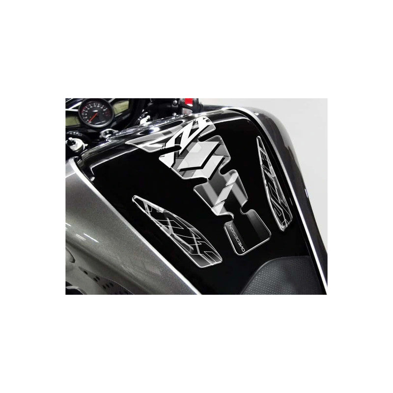 Puig Wings Tank Pads | Silver | Yamaha