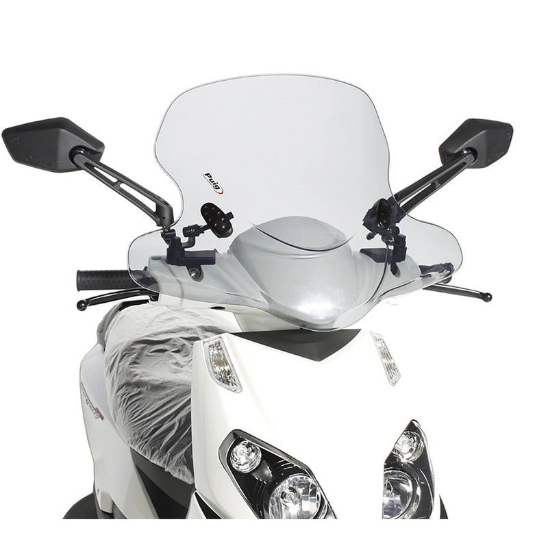 Puig Windshield City Touring | Light Smoke | Aprilia Sportcity