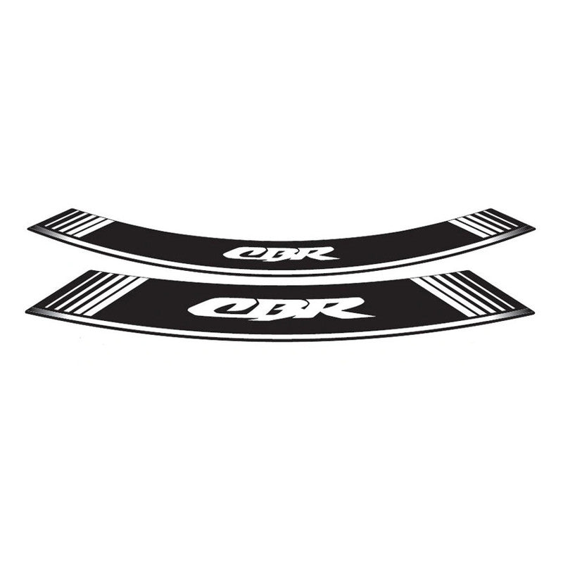 Puig Kit 8 Rim Special Arch Strips | White | Honda