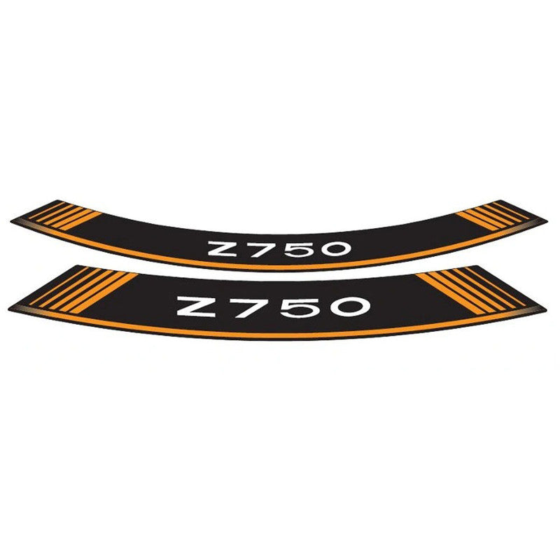 Puig KIT 8 Special Arch Rim Strips | Orange | Kawasaki Z 750 2004>2012