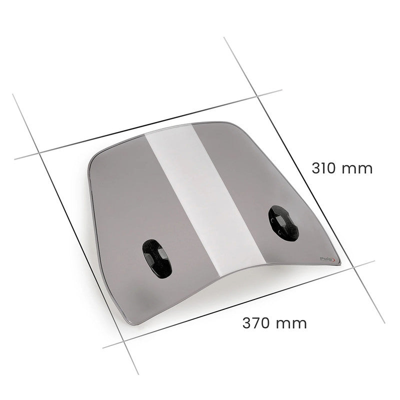 Puig Trafic Windshield | Light Smoke | Kymco Agility City 50/125 2011>2019