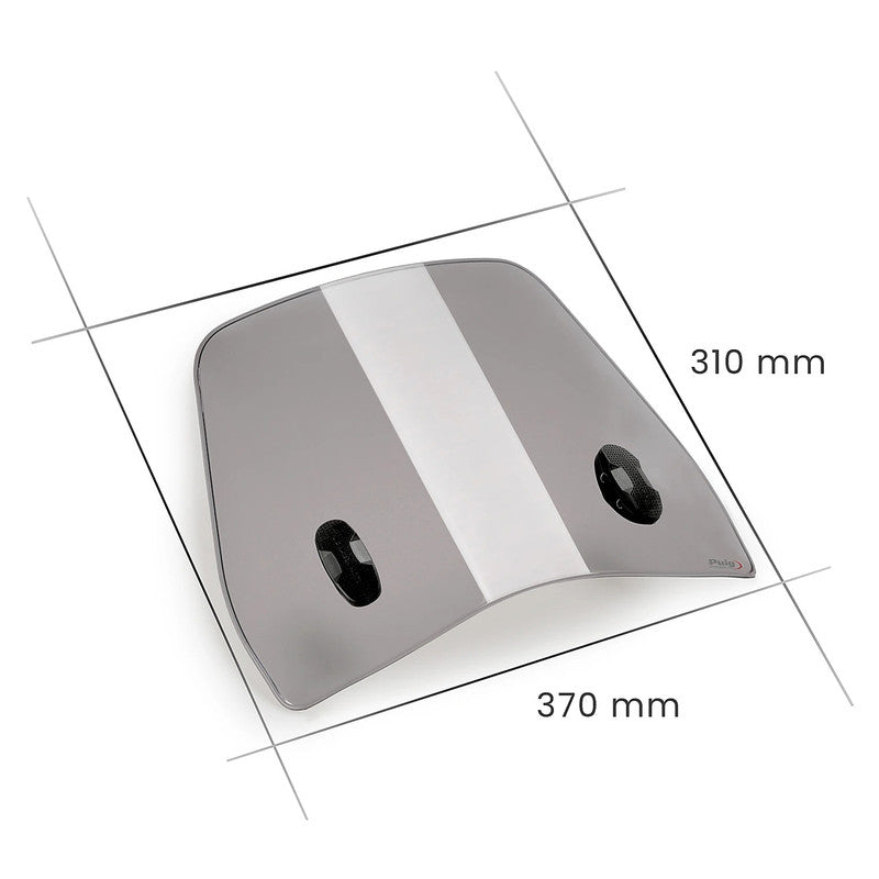 Puig Trafic Windshield | Light Smoke | Yamaha X-Enter 125/150 2012>2017