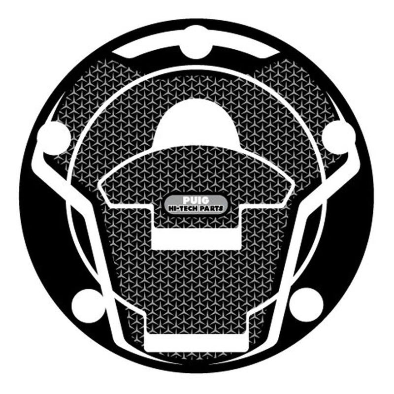 Puig Naked Fuel Cap Covers | Grey | Ducati M6303U