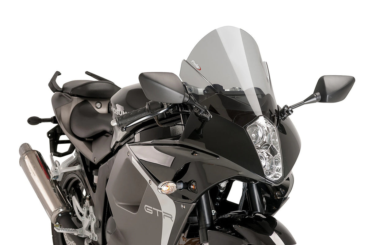 Puig Z-Racing Screen | Light Smoke | Hyosung GT 650 iR 2013>2016