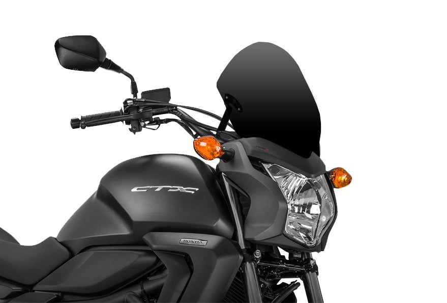 Puig New Generation Sport Windscreen | Black | Honda CTX 700 N 2014>2016