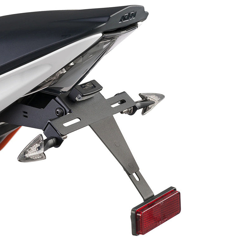 Puig License Plate Holders | Black | KTM RC 125/RC 390 2014>2021