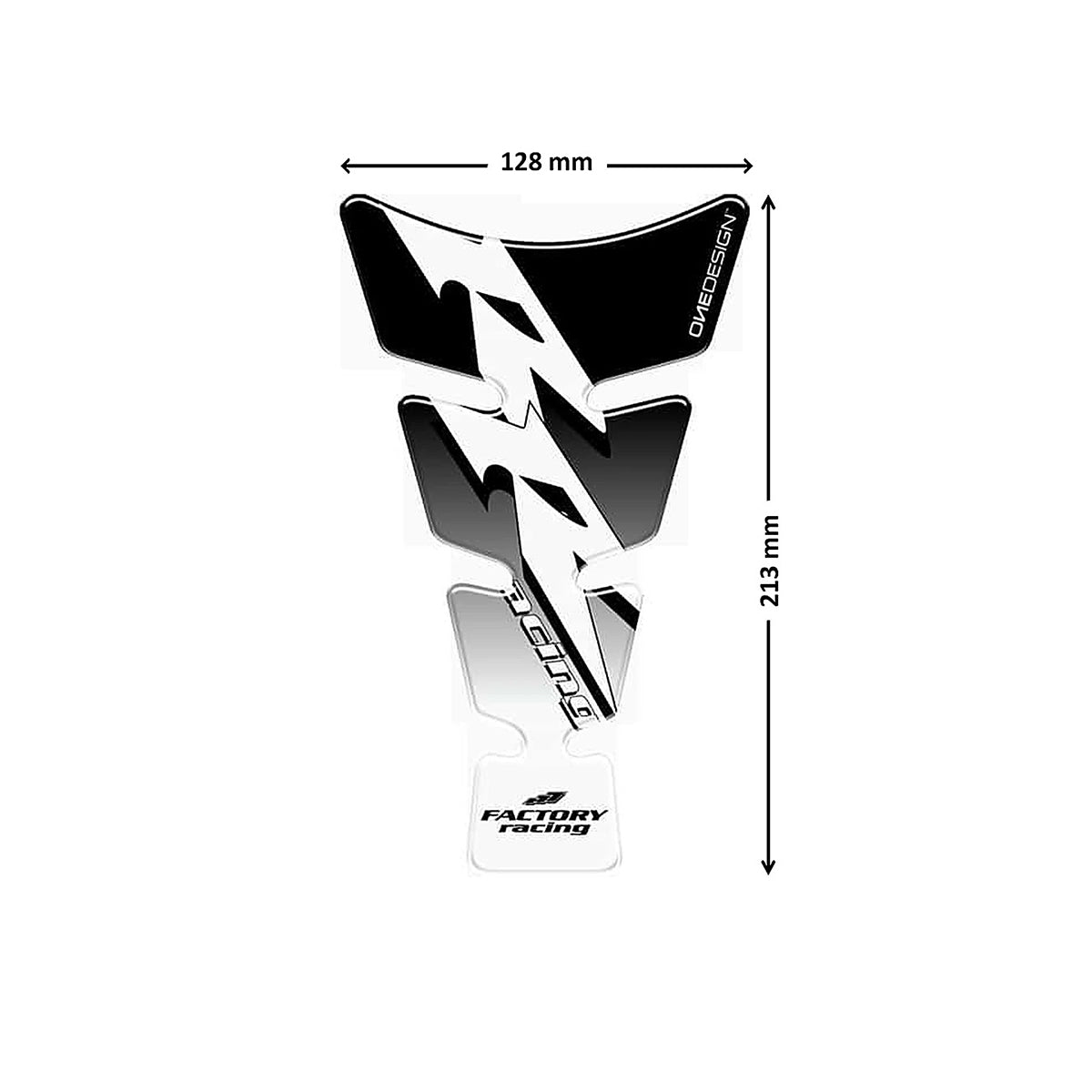Puig Spirit Tank Pad | Black | Kawasaki Z 800 2013>2016