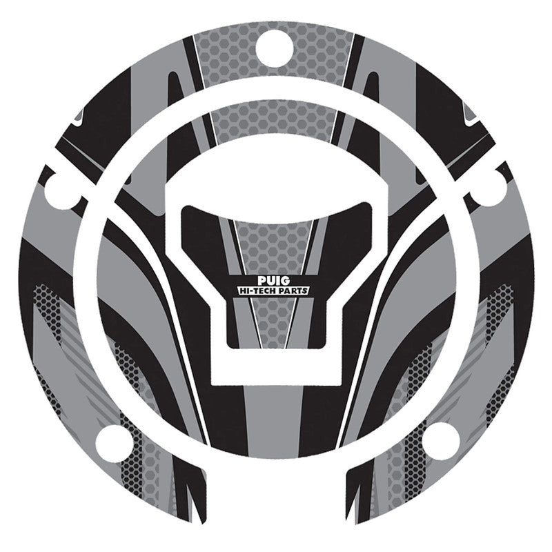 Puig Radikal Fuel Cap Covers | Grey | Honda