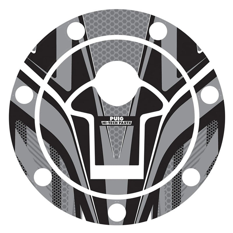 Puig Radikal Fuel Cap Covers | Grey | KTM