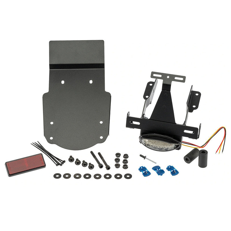 Puig License Plate Holders | Black | Yamaha XSR 700 2016-2026