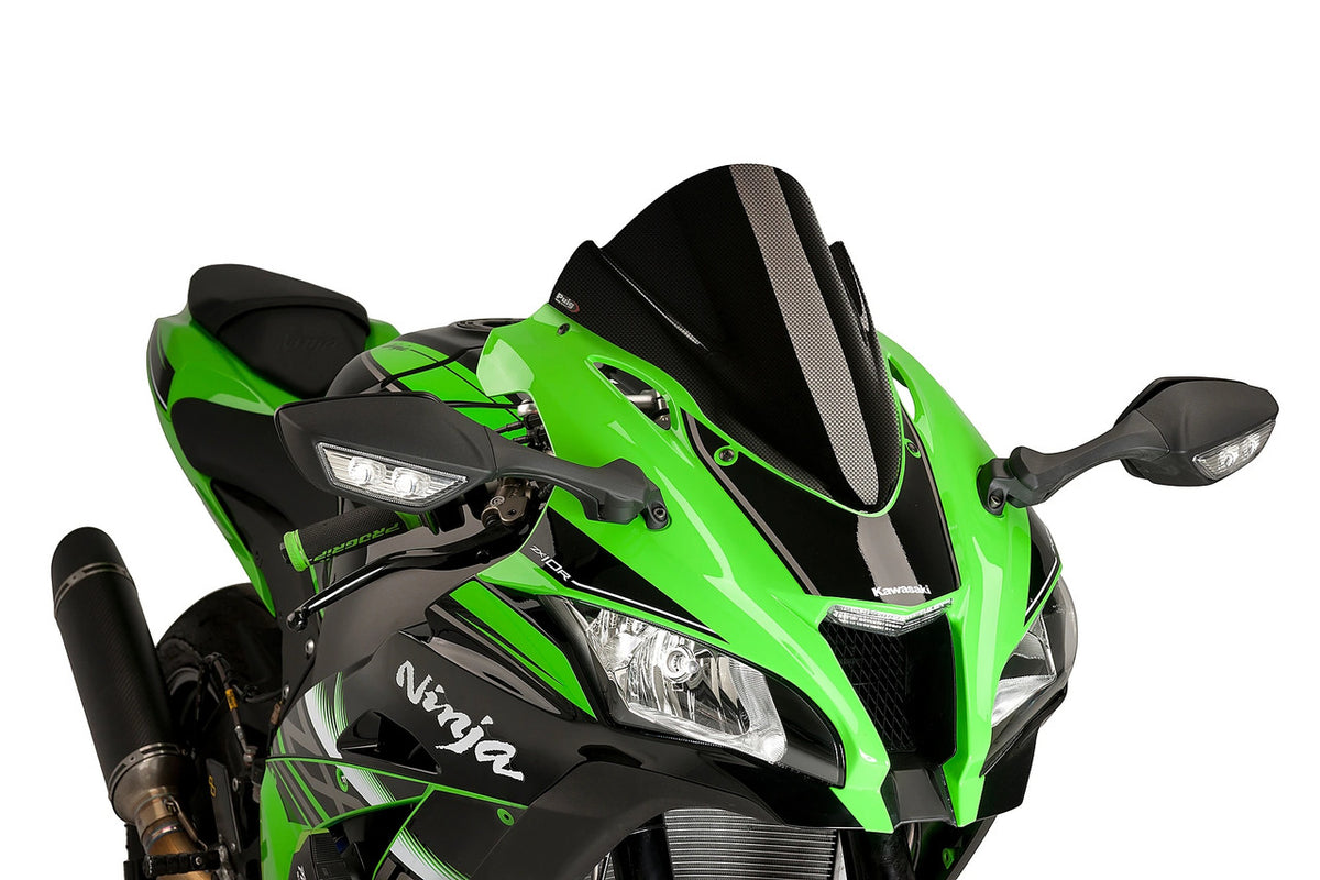 Puig Z-Racing Screen | Carbon Look | Kawasaki ZX-10R/RR