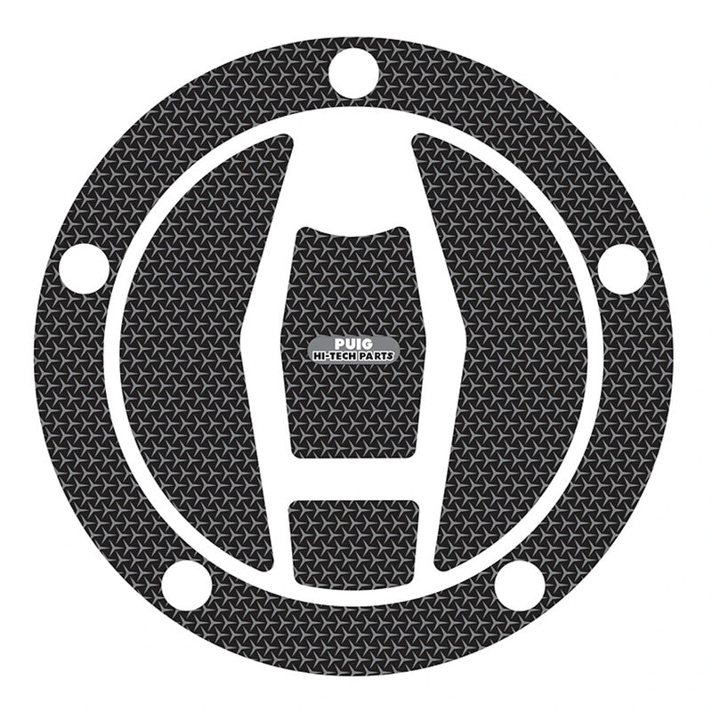 Puig Naked Fuel Cap Covers | Grey | Kawasaki M8976U