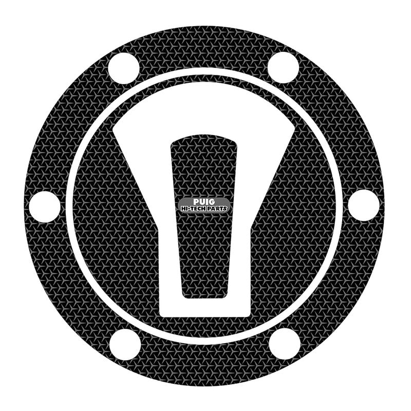 Puig Naked Fuel Cap Covers | Grey | KTM 690 Duke/R