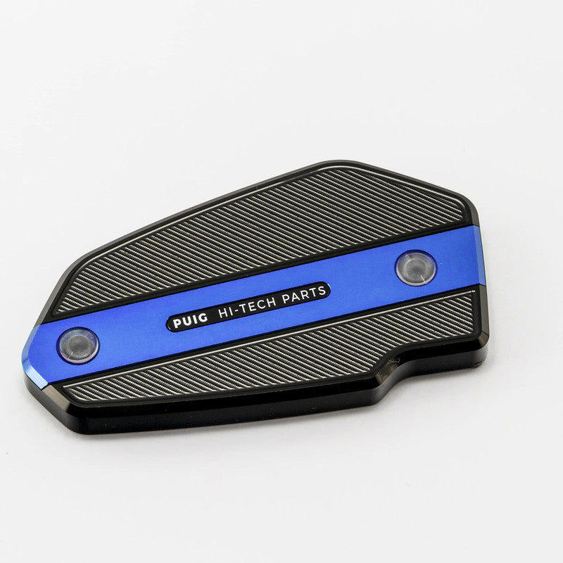 Puig Front Brake Liquid Tank Cover | Blue | Kawasaki