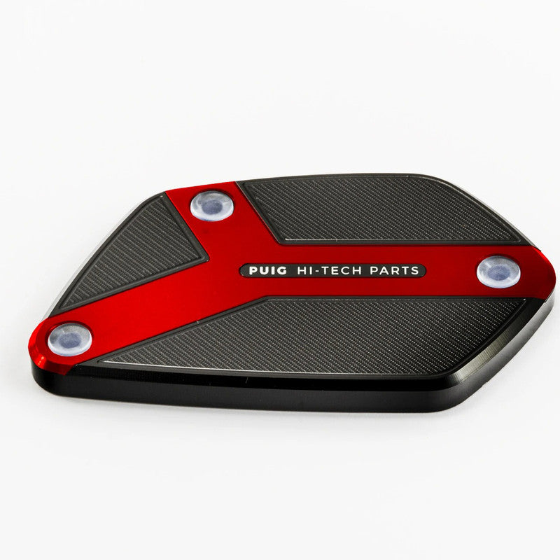 Puig Front Brake Liquid Tank Cover | Red | BMW - Pyramid Motorcycle Accessories
