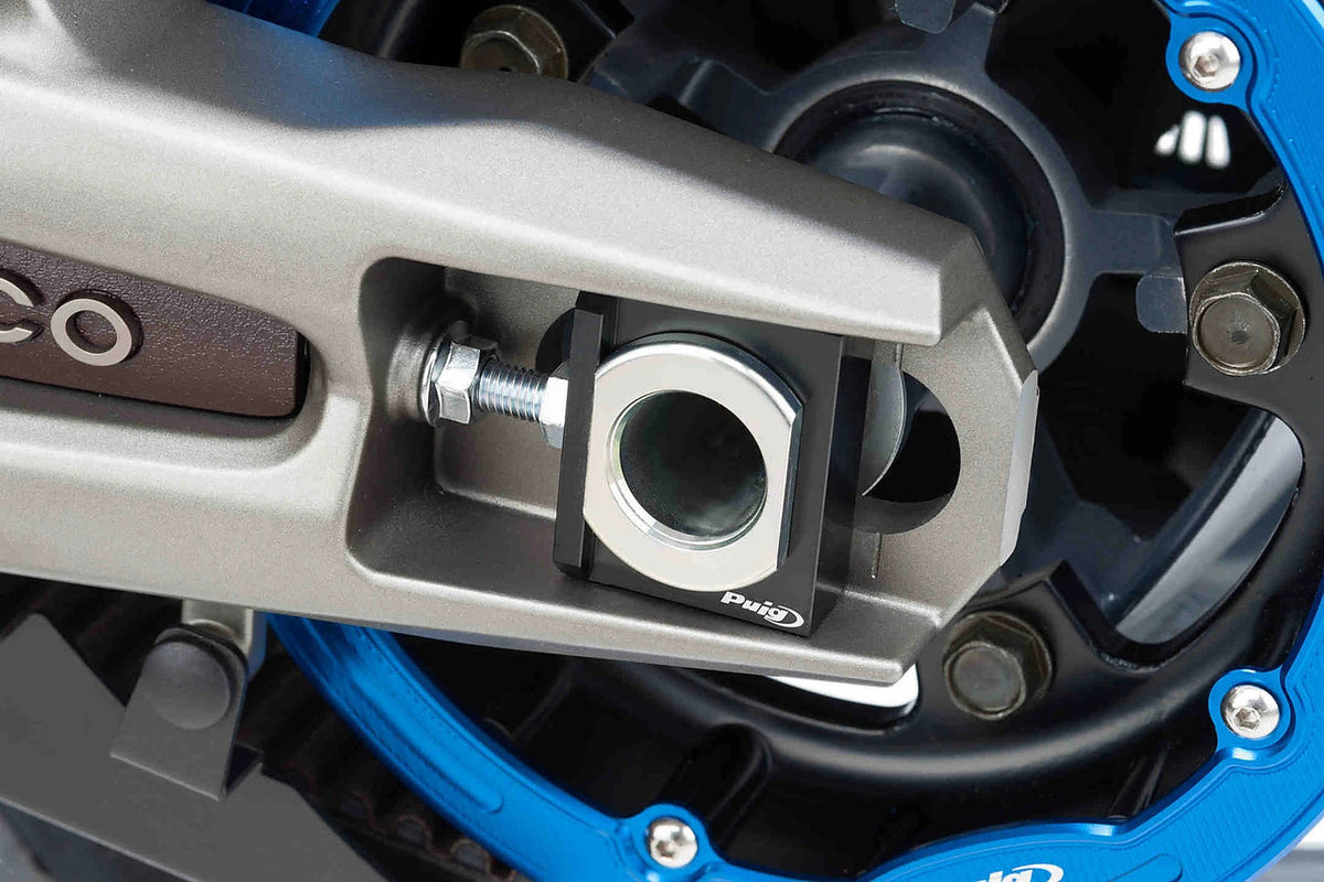 Puig Pair Tensors For Rear Wheel | Black | Kymco AK 550 2017>2023