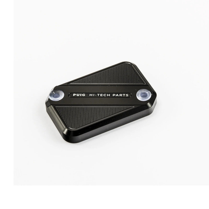 Puig Front Brake Liquid Tank Cover | Black | Aprilia/BMW/KTM/Suzuki/Triumph