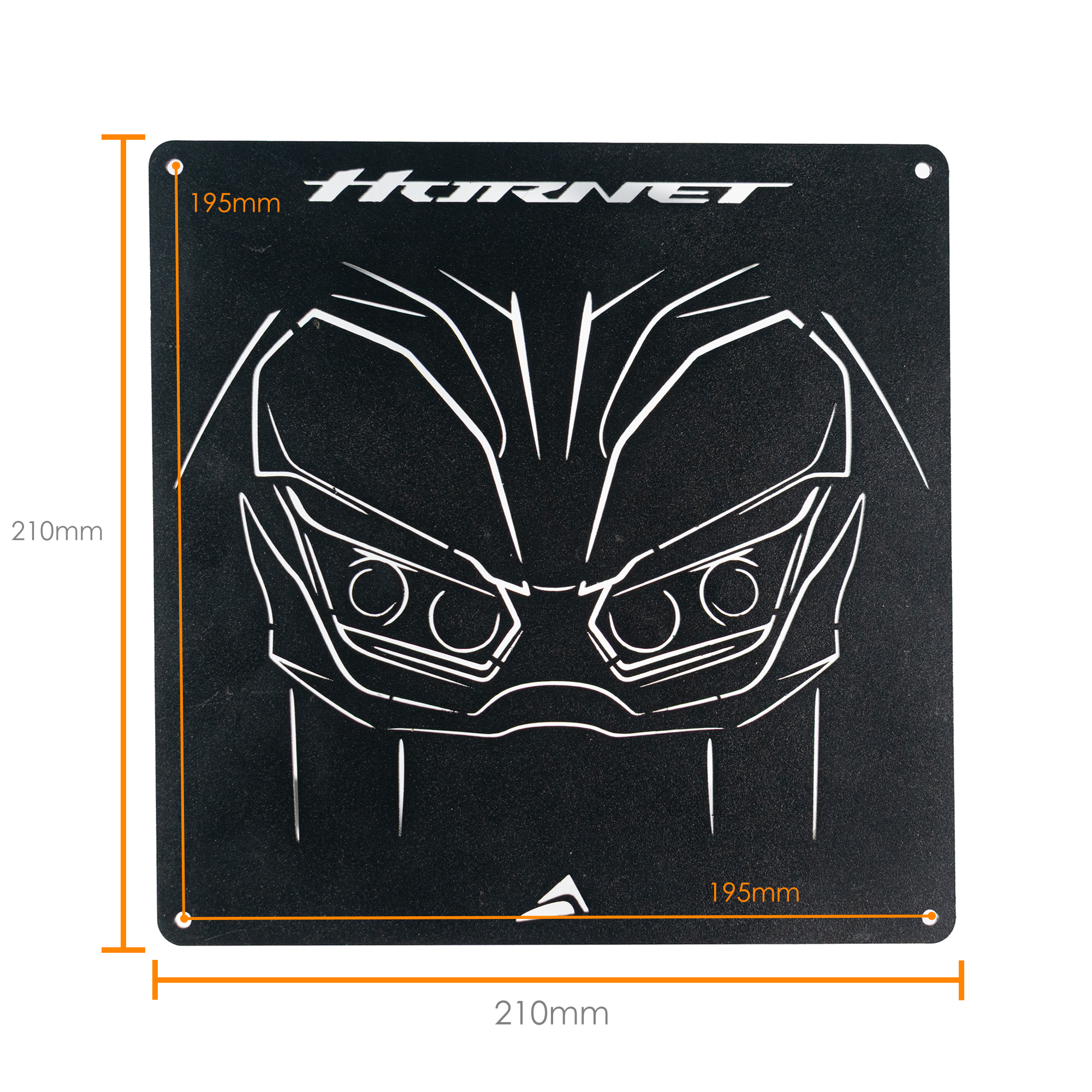 Pyramid Metal Plaque | Honda CB 1000 Hornet - Pyramid Motorcycle Accessories