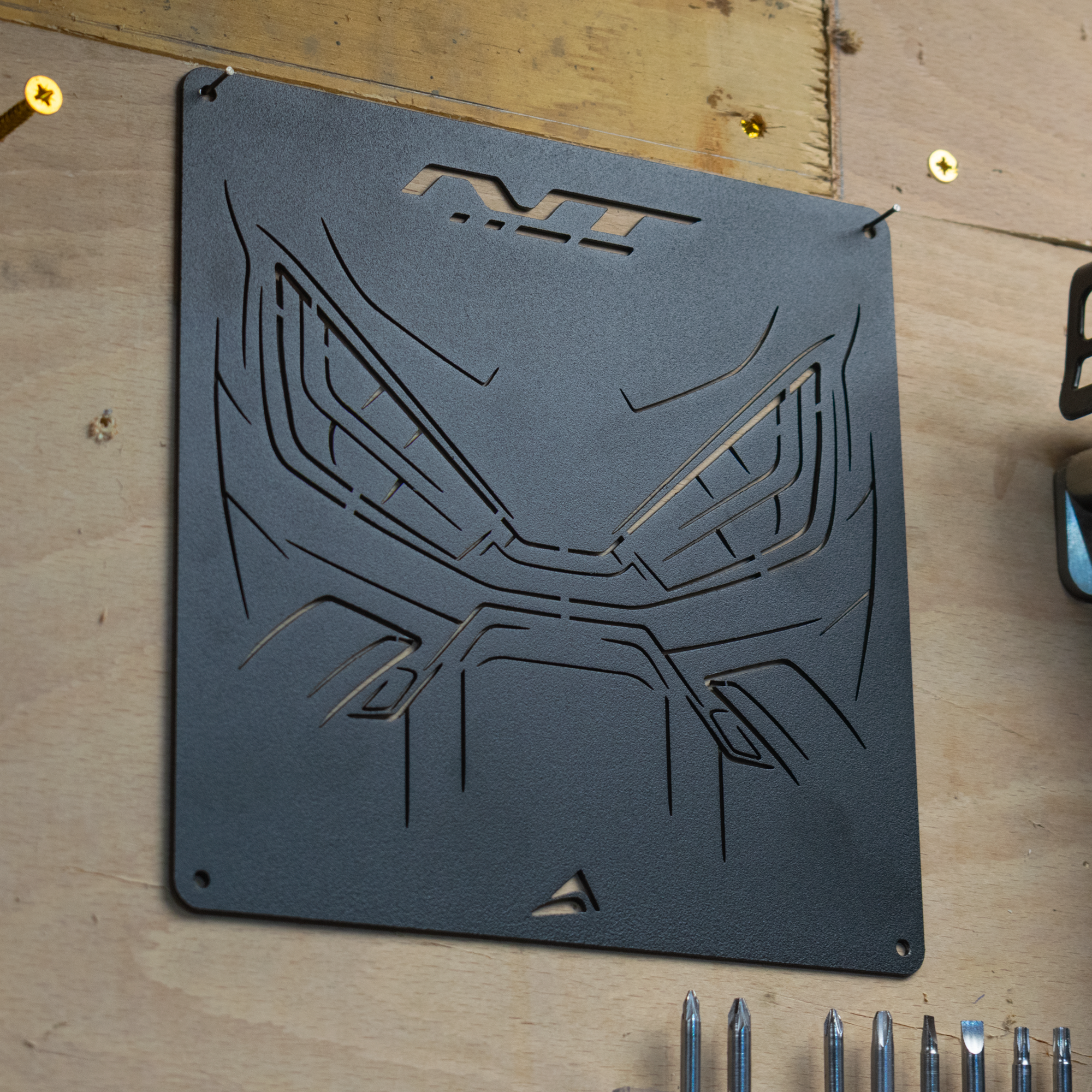 Pyramid Metal Plaque | Honda NT 1100 - Pyramid Motorcycle Accessories